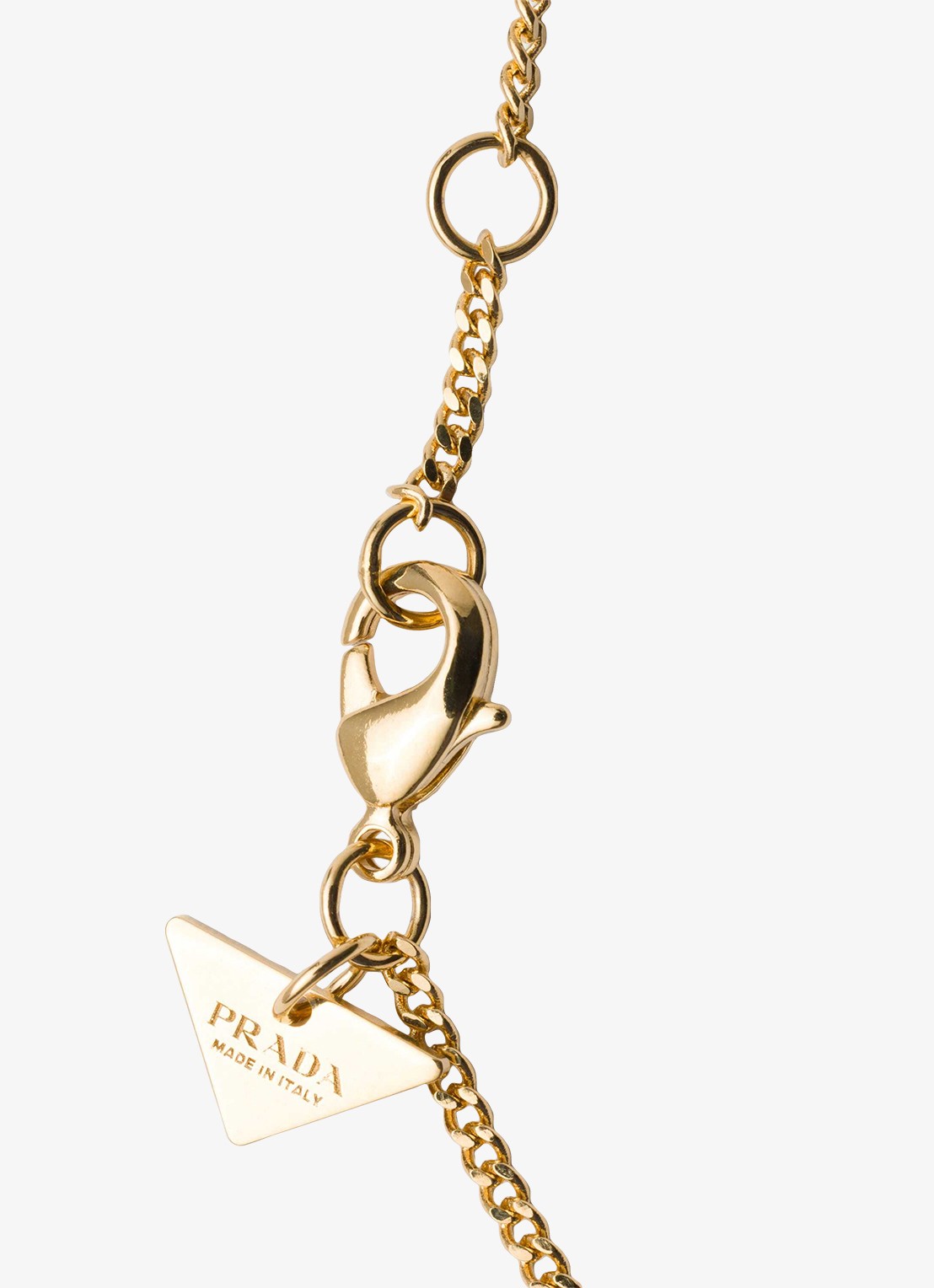 Prada Armband met logo - detail 2 goud