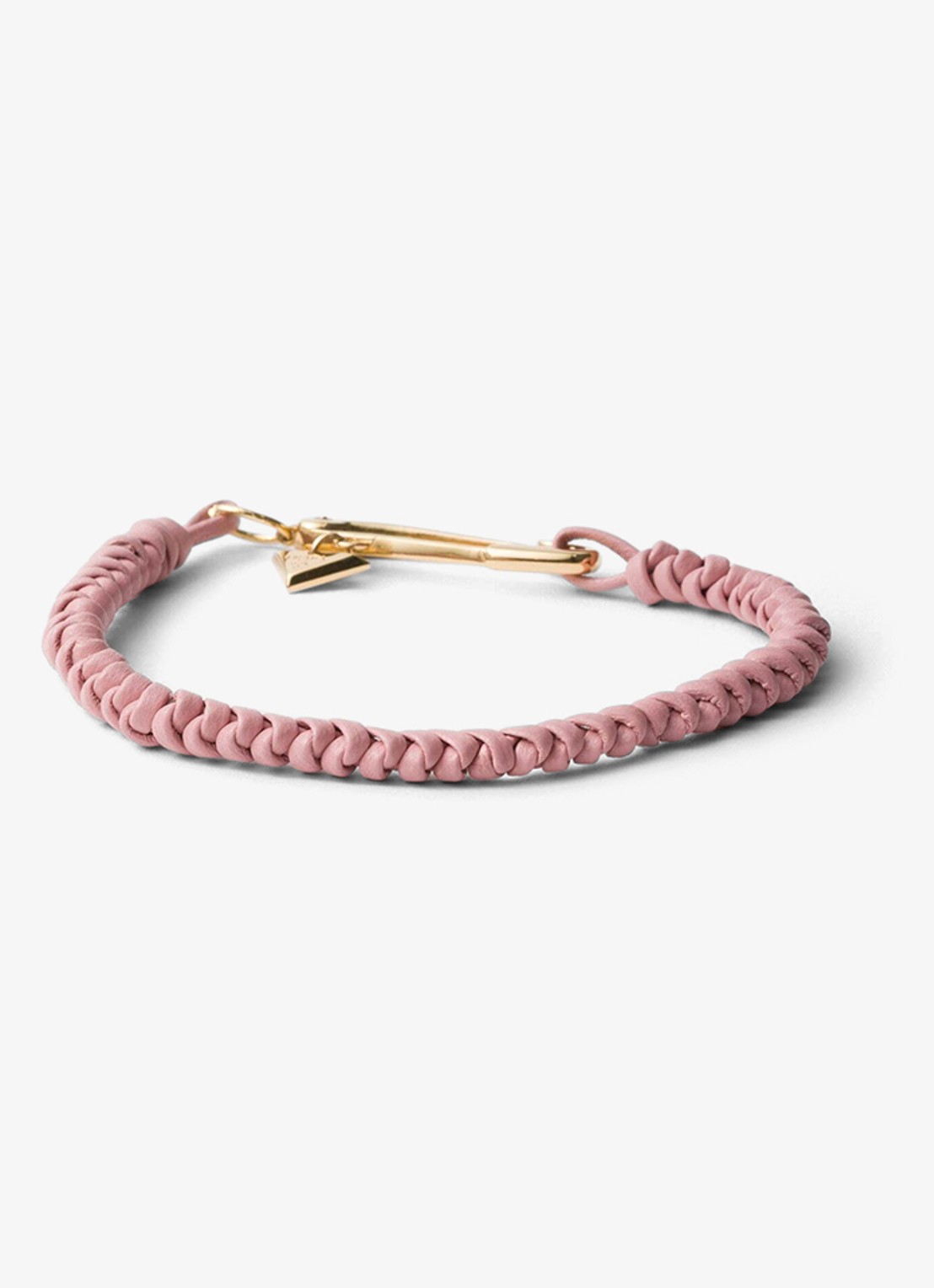 Prada Armband van leer - voorkant 3 oudroze