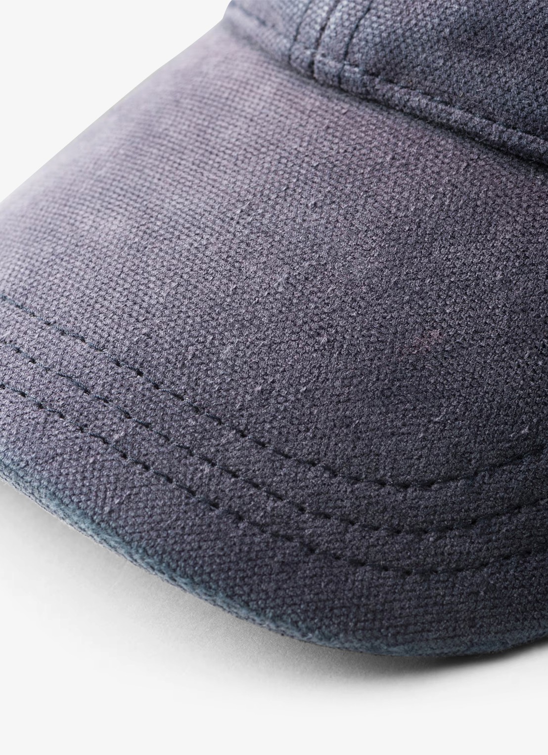 Prada Baseball pet met logo - voorkant 3 donkerblauw