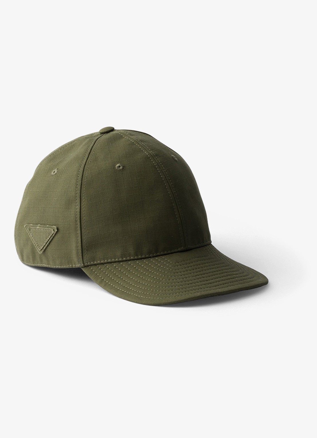 Prada Baseball pet - voorkant legergroen