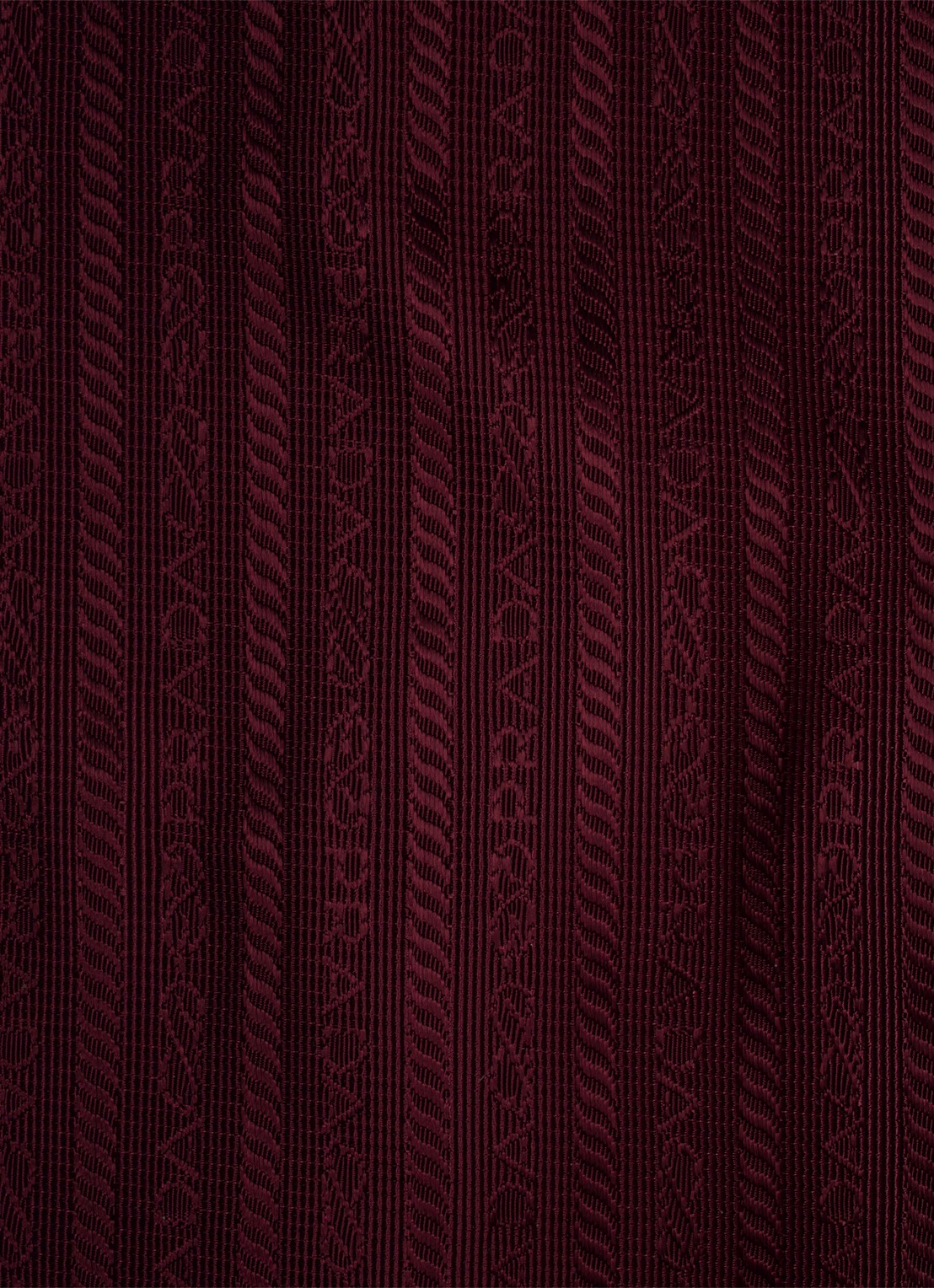 Prada Bonnie Large schoudertas van kalfsleer - detail 4 bordeauxrood