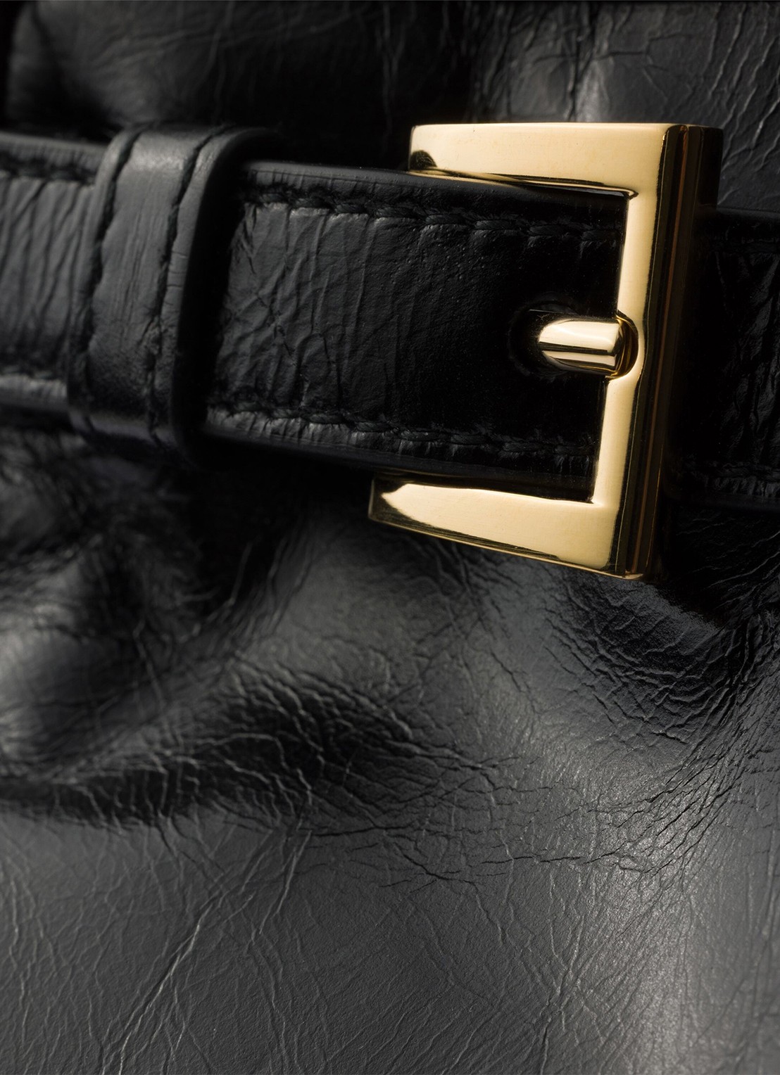 Prada Bonnie Large schoudertas van kalfsleer - detail 3 zwart