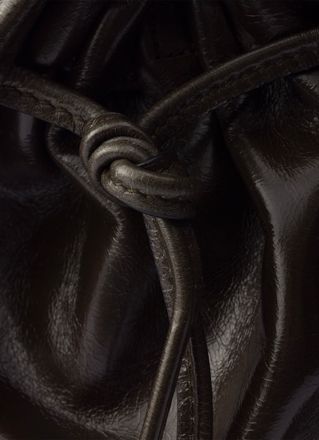 Prada Bonnie Large schoudertas van kalfsleer - detail 2 groen