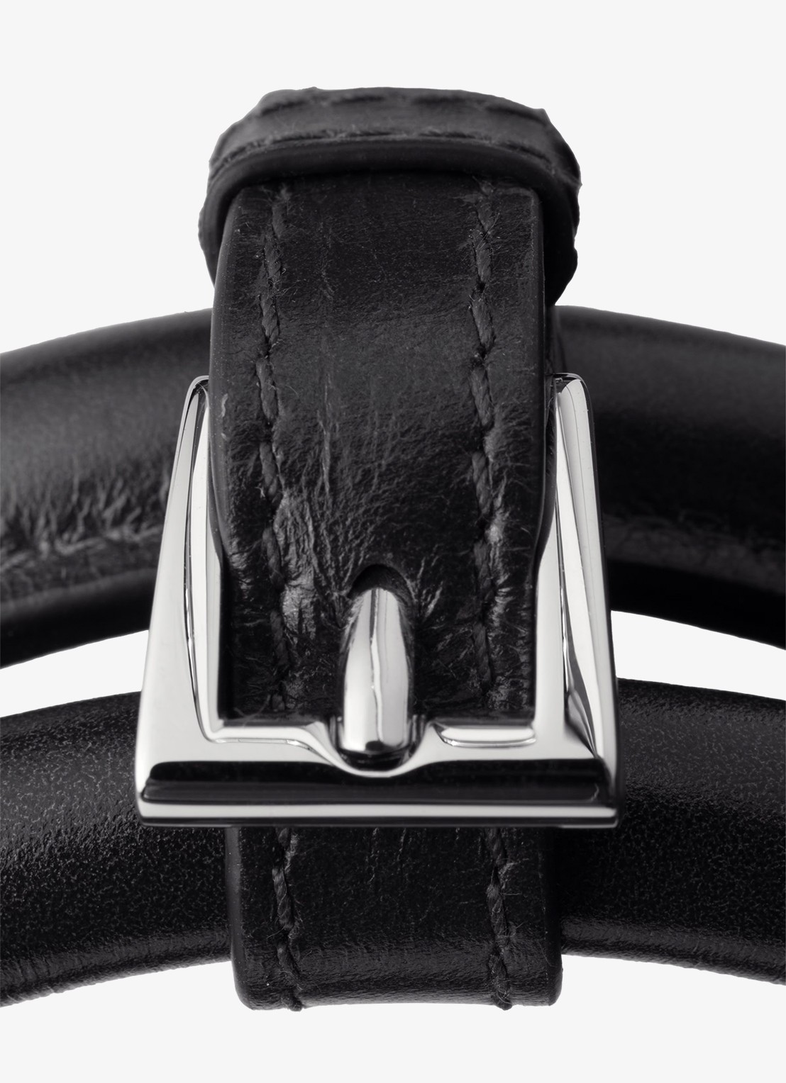 Prada Bonnie Large schoudertas van kalfsleer - detail 5 diepzwart