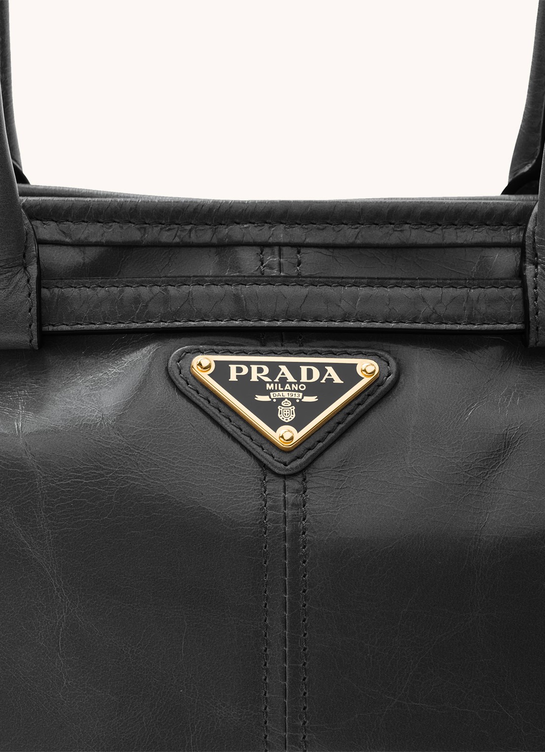 Prada Bonnie Medium schoudertas van kalfsleer - detail 5 zwart