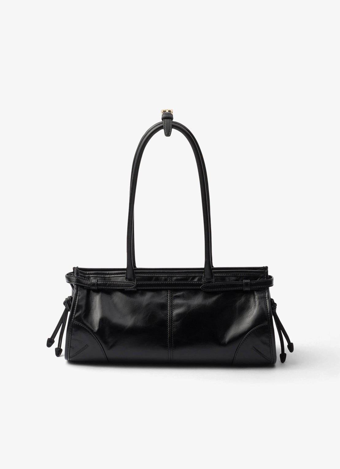 Prada Bonnie Medium schoudertas van kalfsleer - achterkant 2 zwart