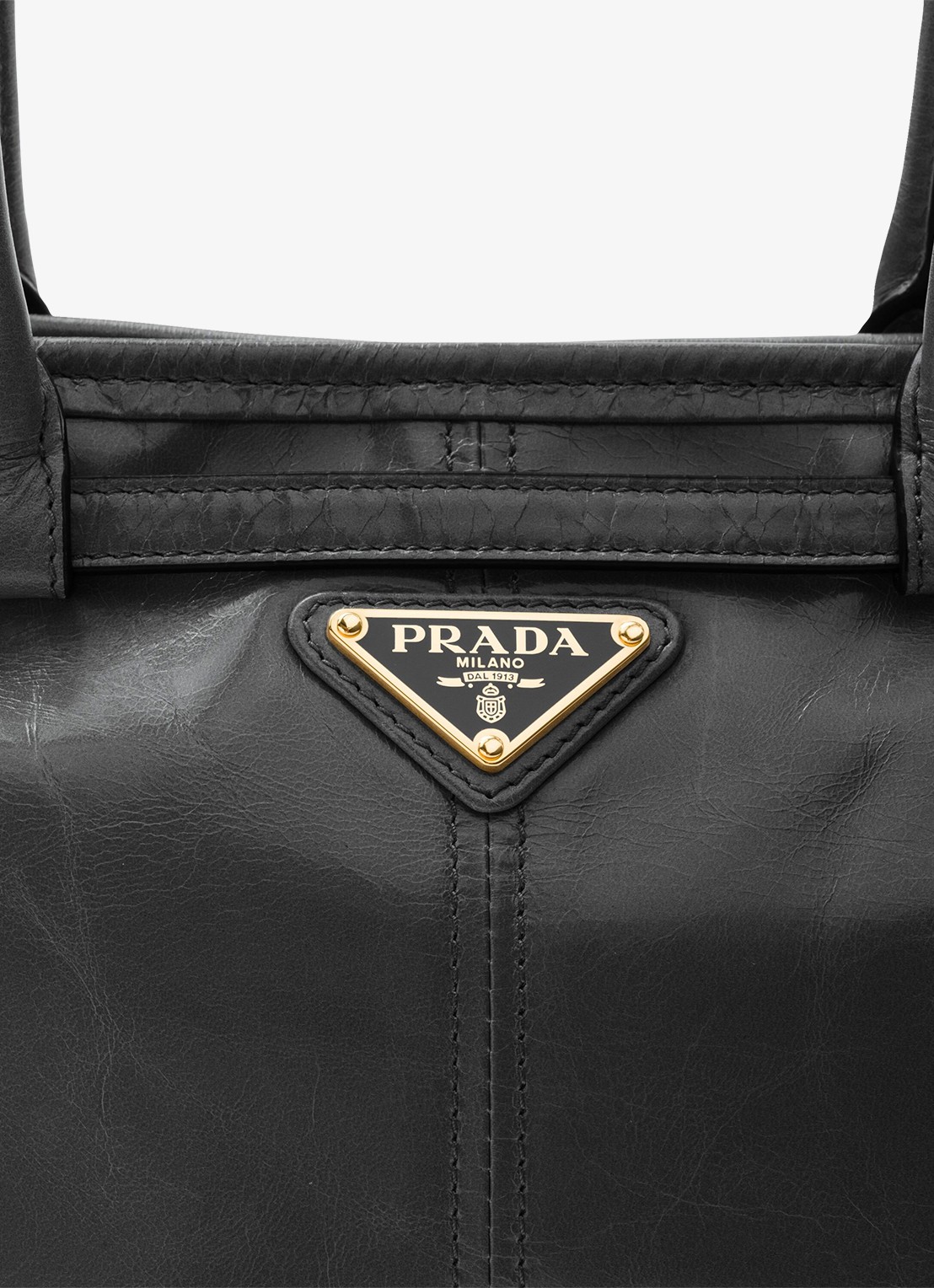 Prada Bonnie Medium schoudertas van kalfsleer - detail 7 zwart
