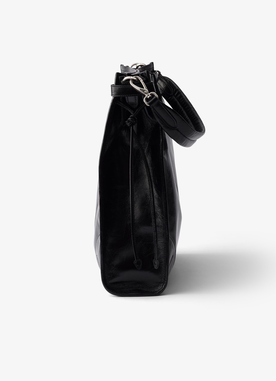 Prada Bonnie schoudertas van kalfsleer - detail 4 zwart