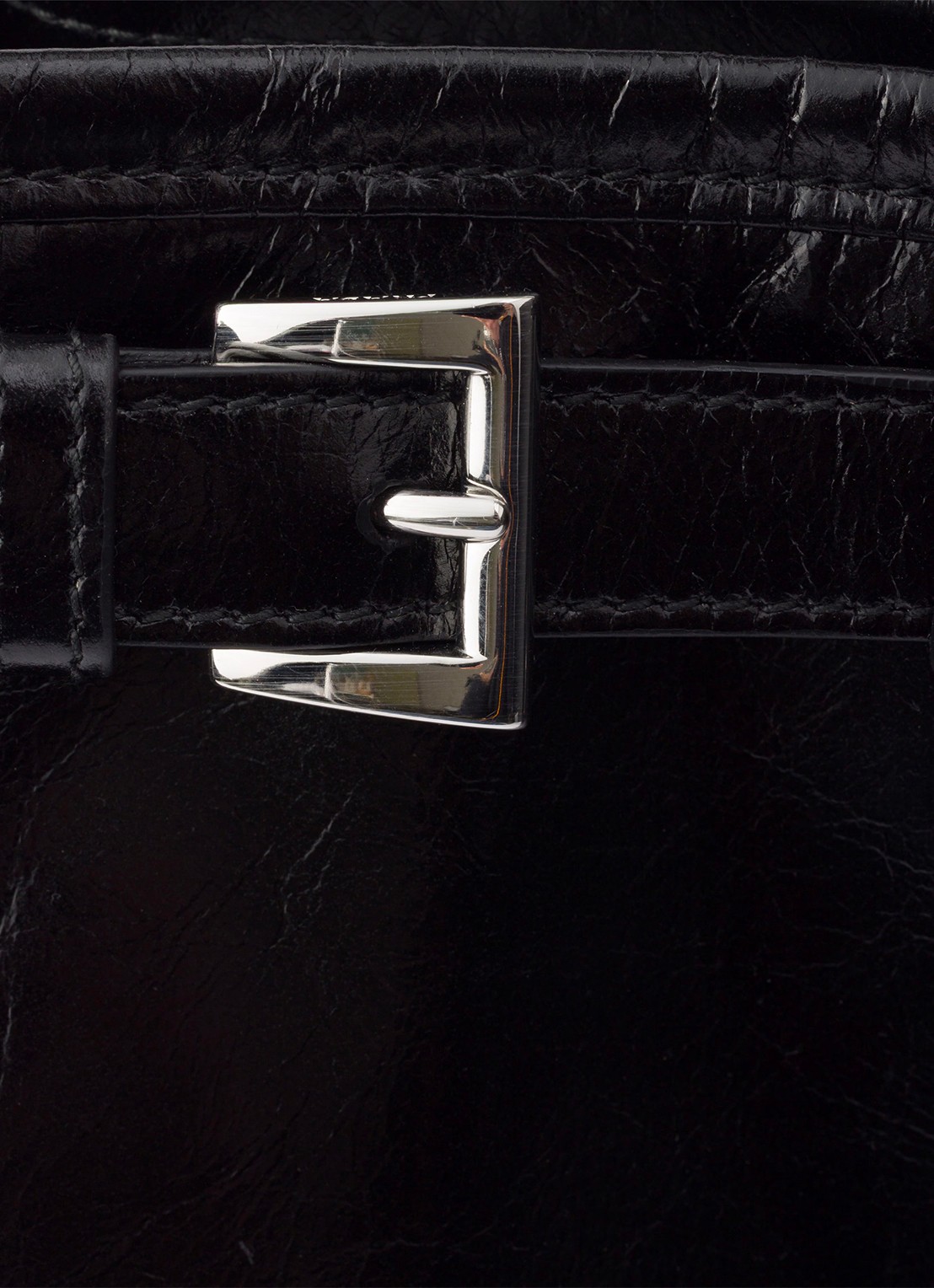 Prada Bonnie schoudertas van kalfsleer - detail 6 zwart
