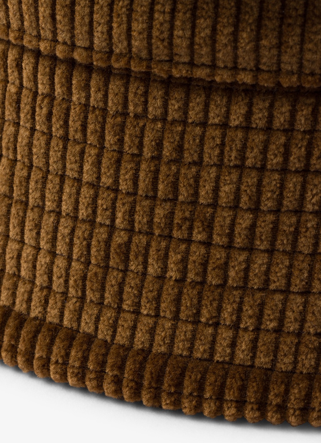 Prada Bucket hoed van corduroy - detail 3 bruin