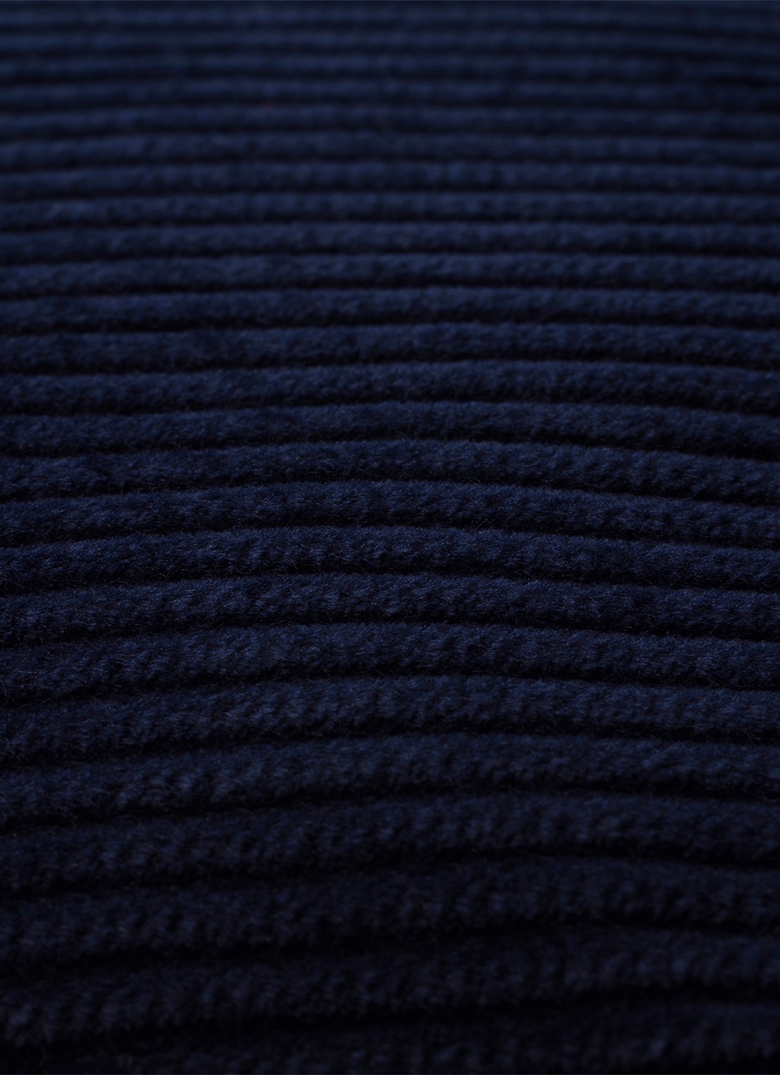 Prada Bucket hoed van corduroy - detail 2 donkerblauw