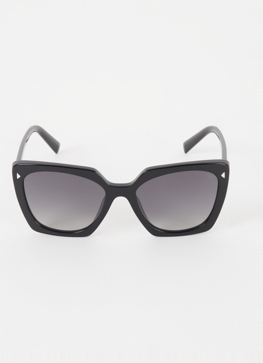 Prada Butterfly zonnebril gepolariseerd PR23ZS - detail zwart