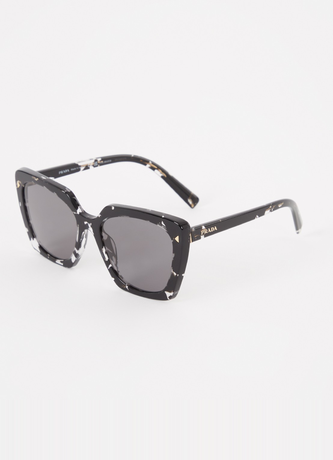 Prada Butterfly zonnebril gepolariseerd PR23ZS - voorkant 4 zwart