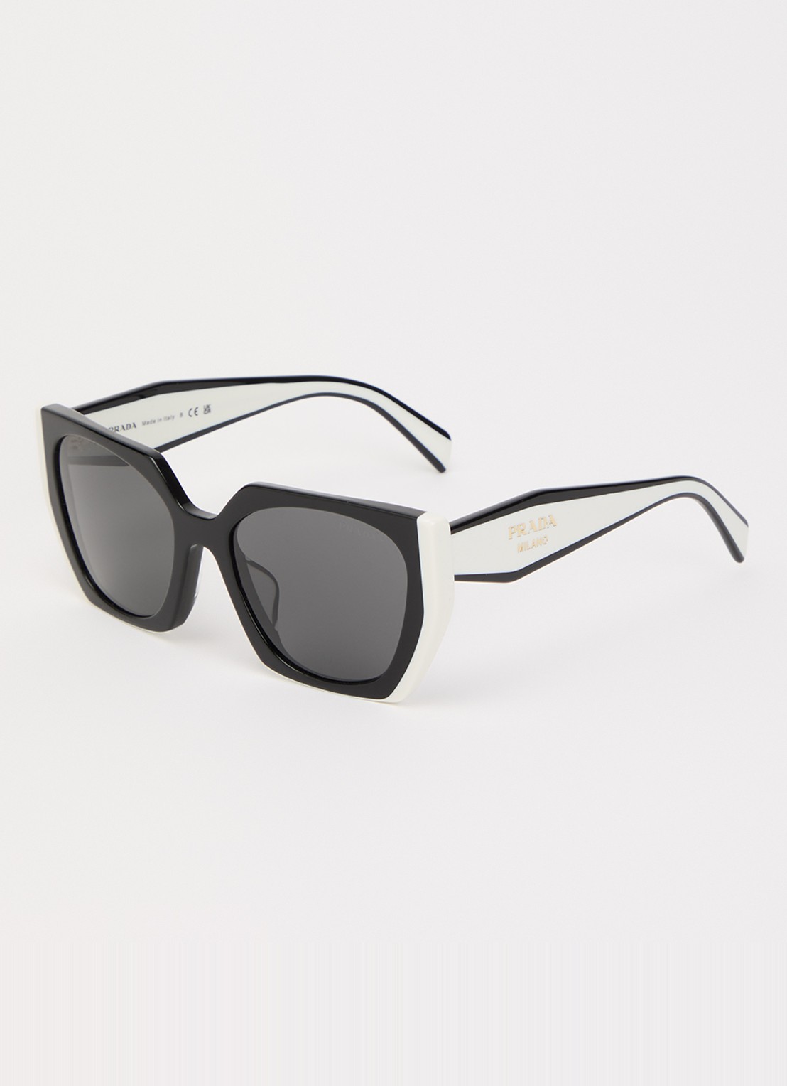 Prada Butterfly zonnebril PR 15WSF - voorkant 4 grijs