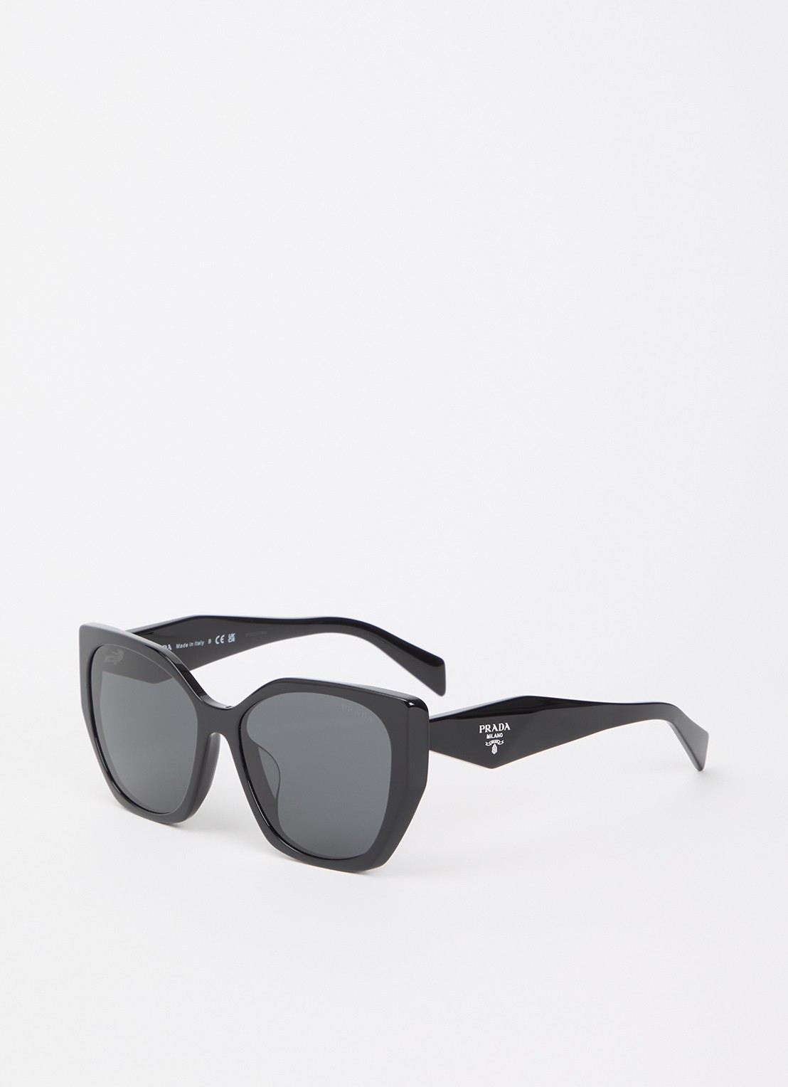 Prada Butterfly zonnebril PR 19ZS - voorkant zwart