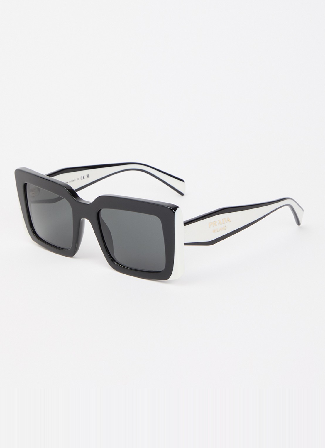 Prada Butterfly zonnebril PR D01S - voorkant 4 zwart