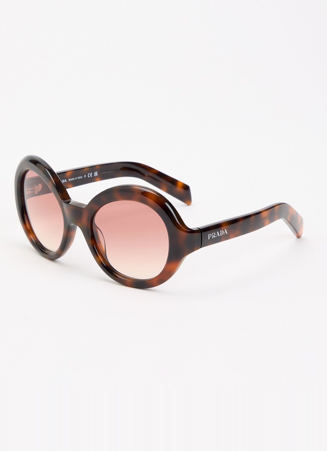 Prada Butterfly zonnebril PR D08SU - voorkant 4 bruin