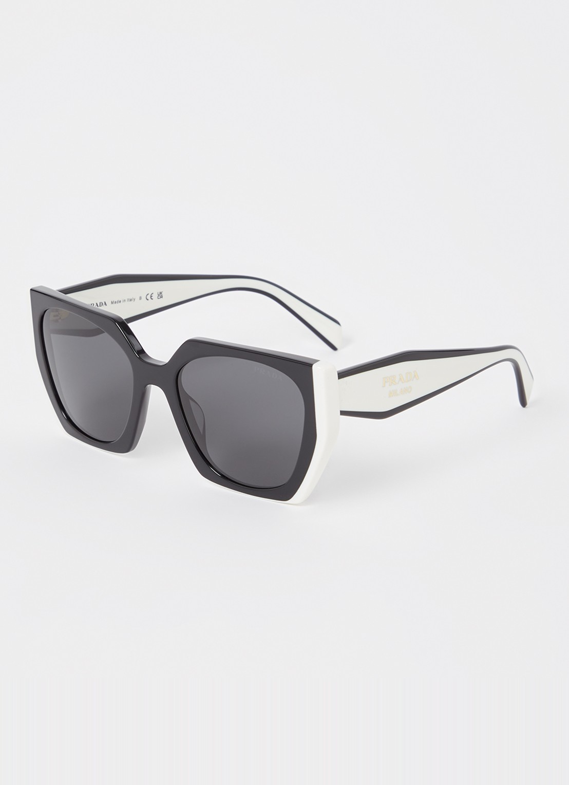 Prada Butterfly zonnebril PR15WS - voorkant 4 zwart