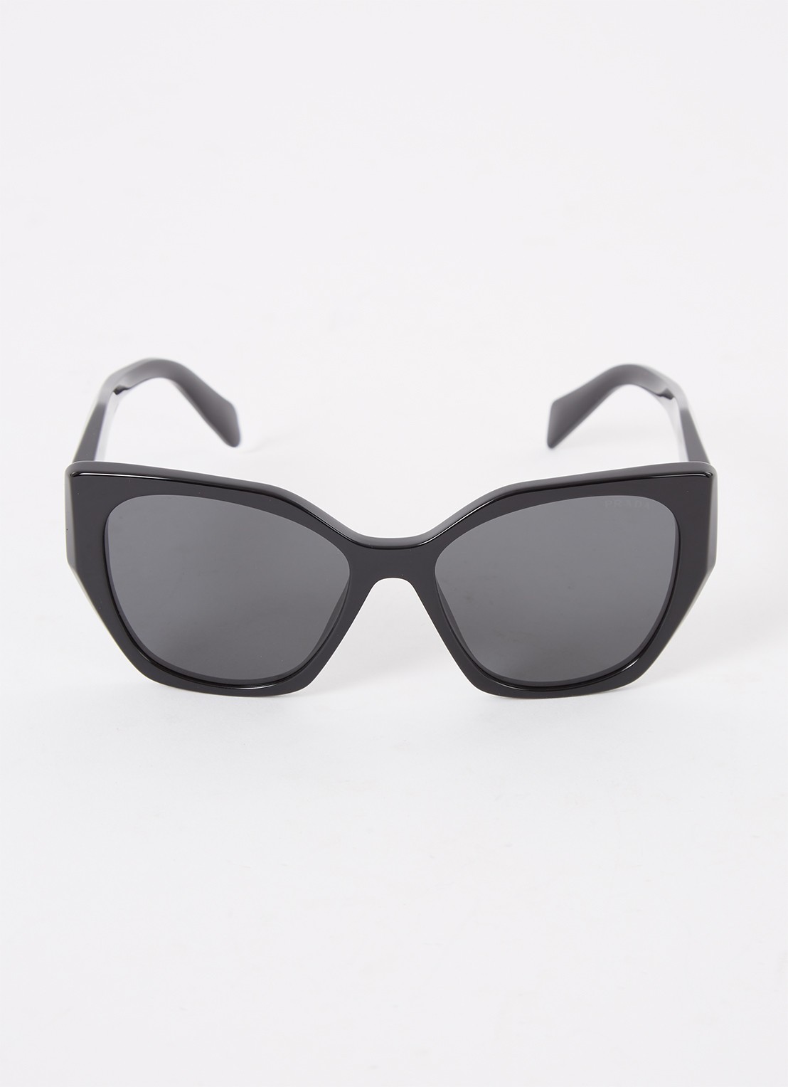 Prada Butterfly zonnebril PR19ZS  - voorkant 4 zwart