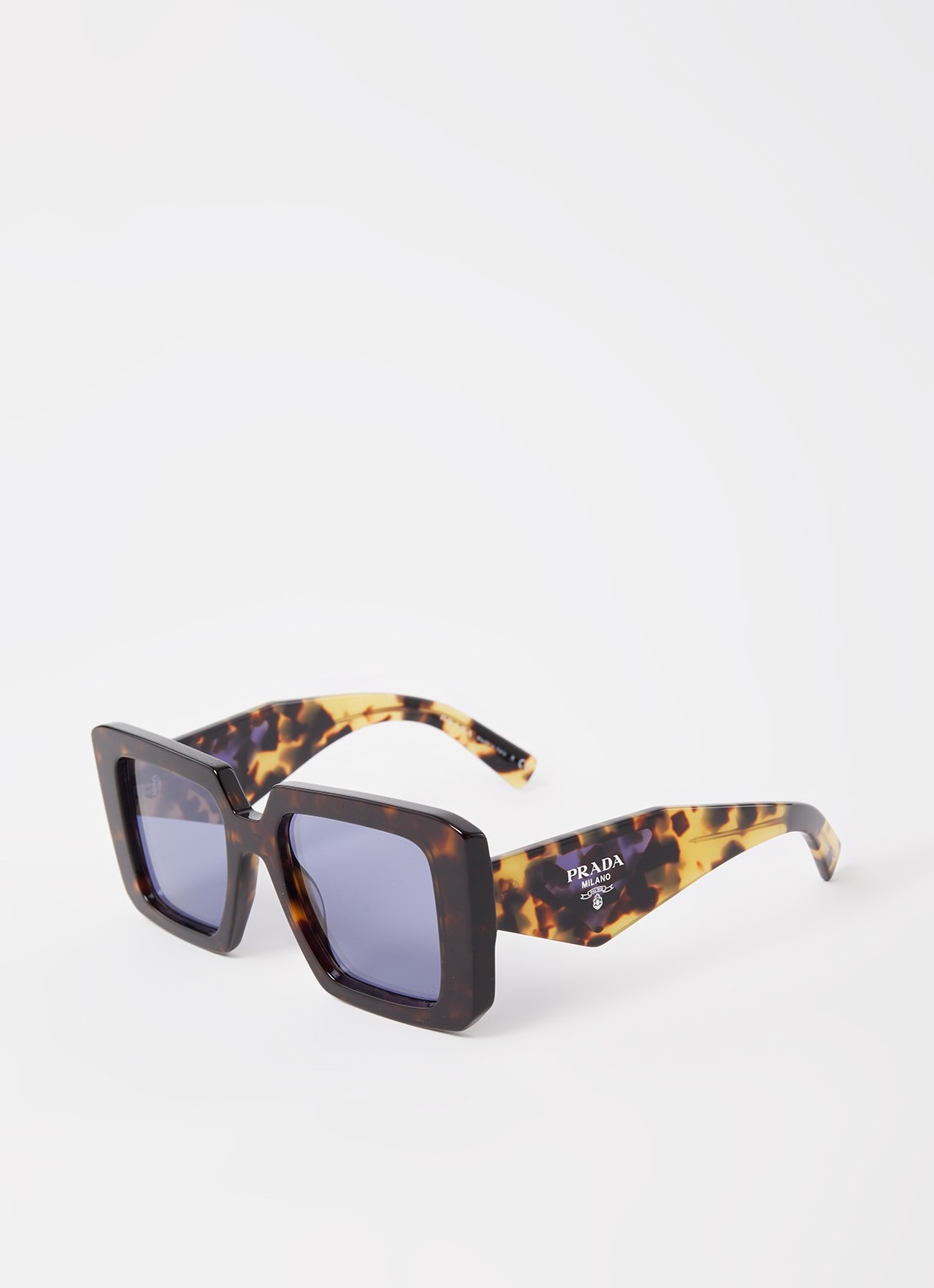 Prada Butterfly zonnebril PR23YS - voorkant bruin