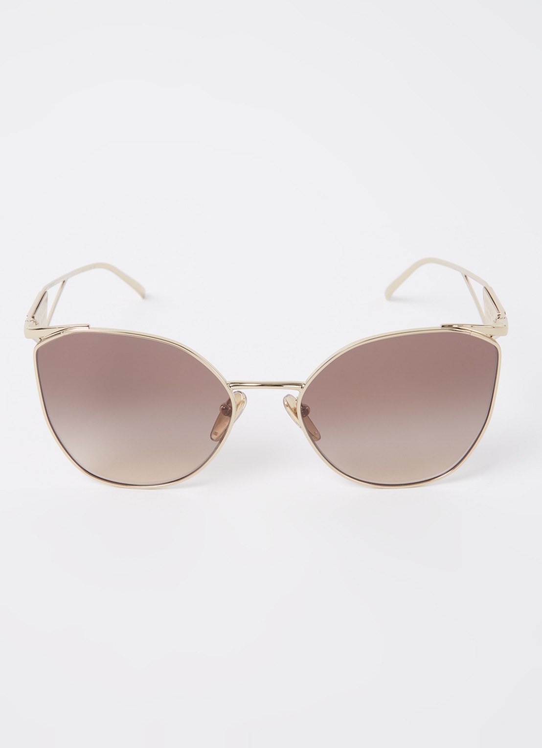 Prada Butterfly zonnebril PR50ZS  - detail goud