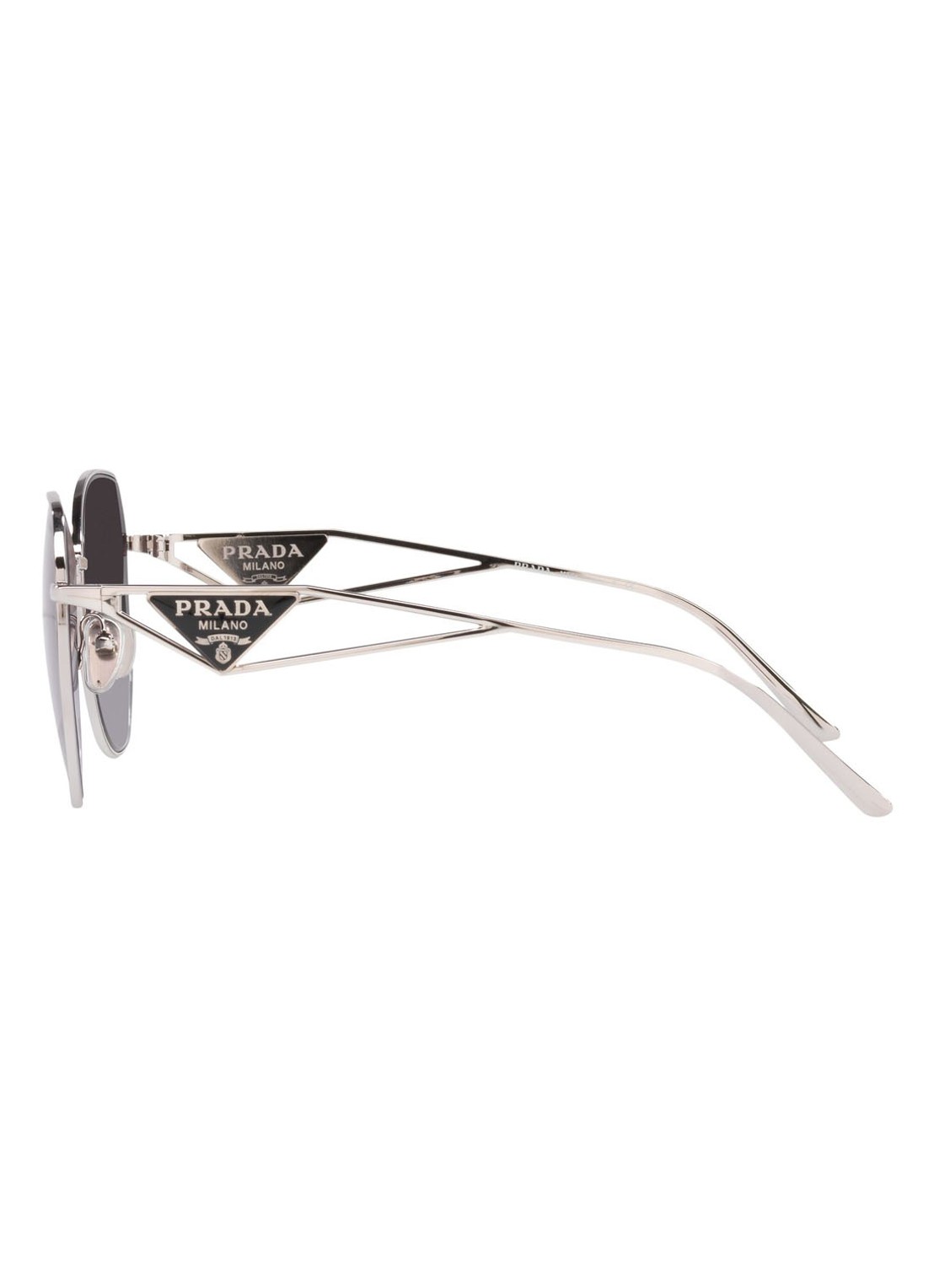 Prada Butterfly zonnebril PR57YS - detail 4 zilver