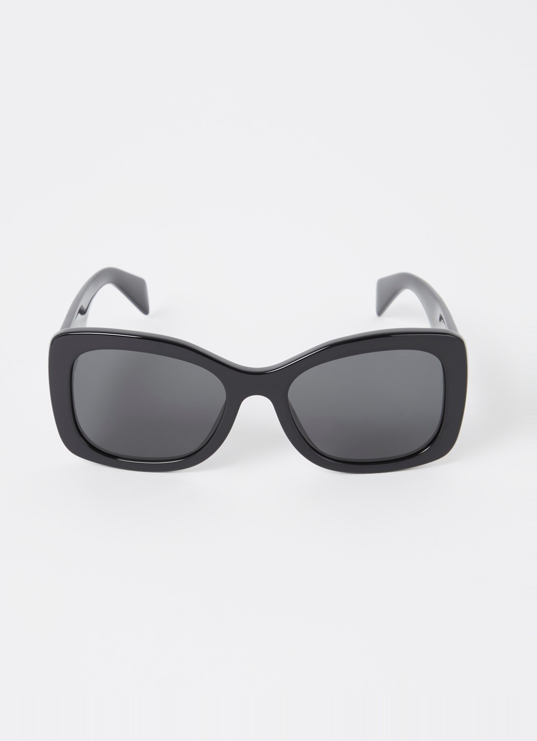 Prada Butterfly zonnebril PRA08S - detail 3 zwart
