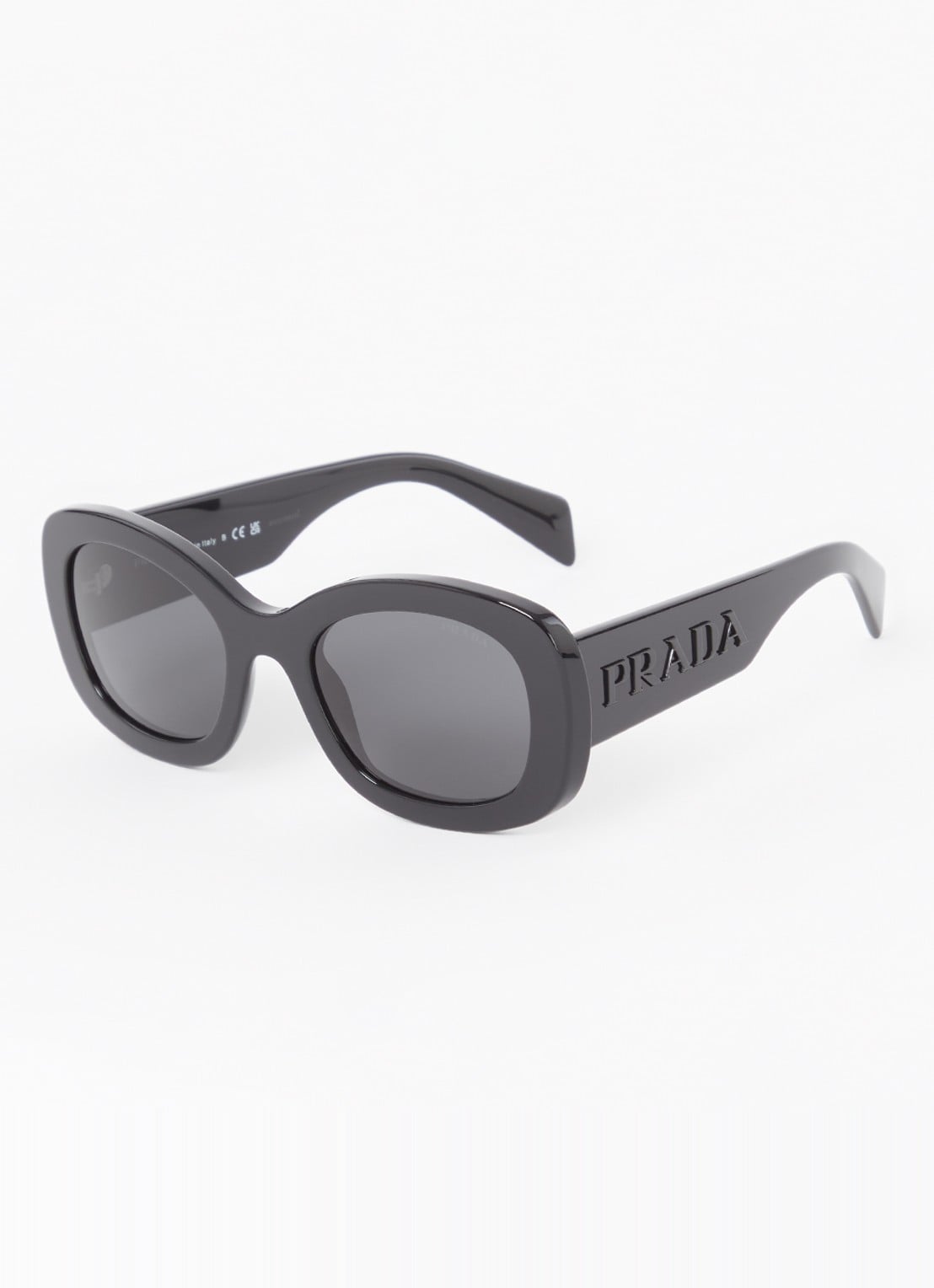 Prada Butterfly zonnebril PRA13S - voorkant zwart