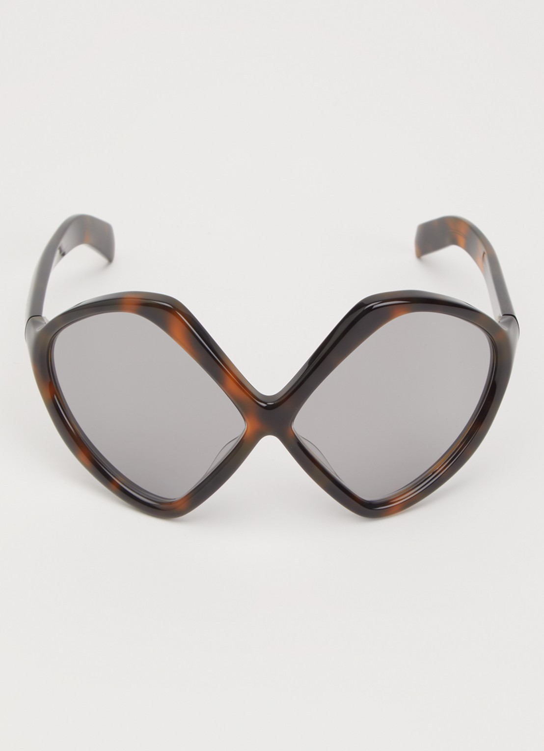 Prada Butterfly zonnebril PRB21S - detail 2 donkerbruin