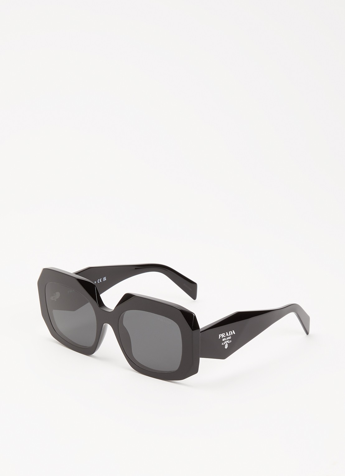 Prada Butterfly zonnebril PRB23S - voorkant zwart