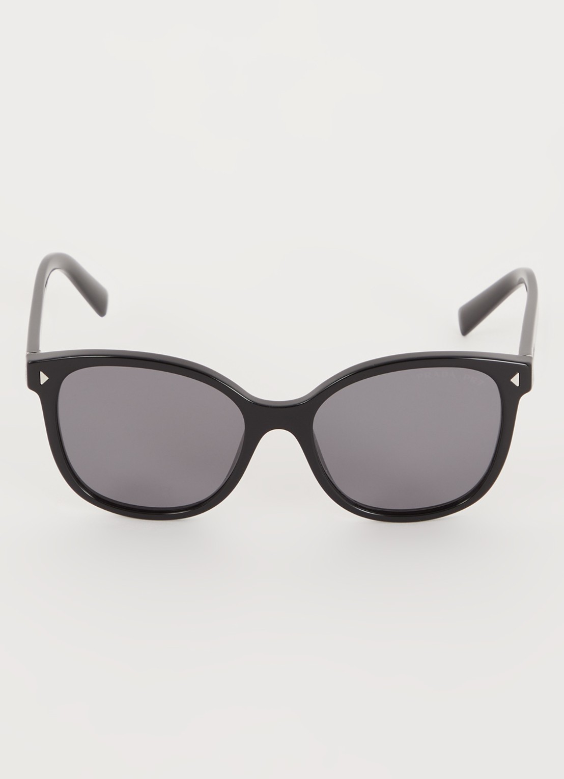 Prada Cat Eye zonnebril gepolariseerd PR22ZS - detail zwart
