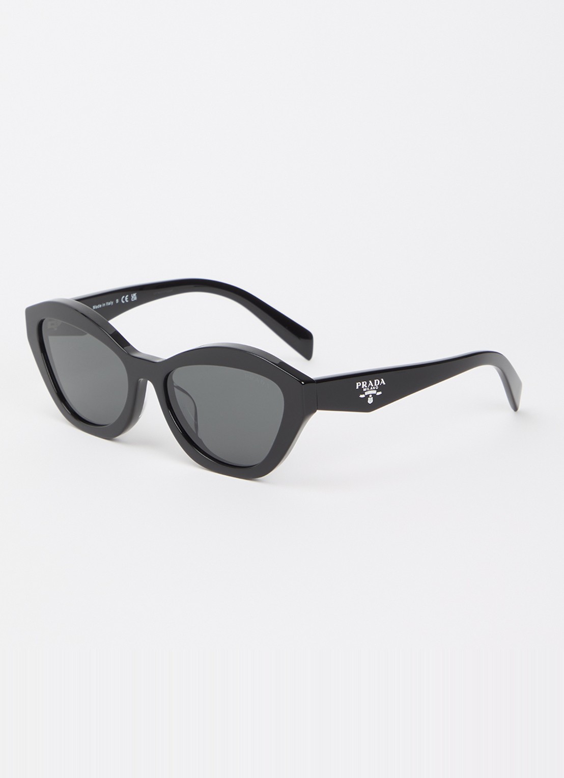 Prada Cat eye zonnebril PR A02SF - voorkant 4 zwart