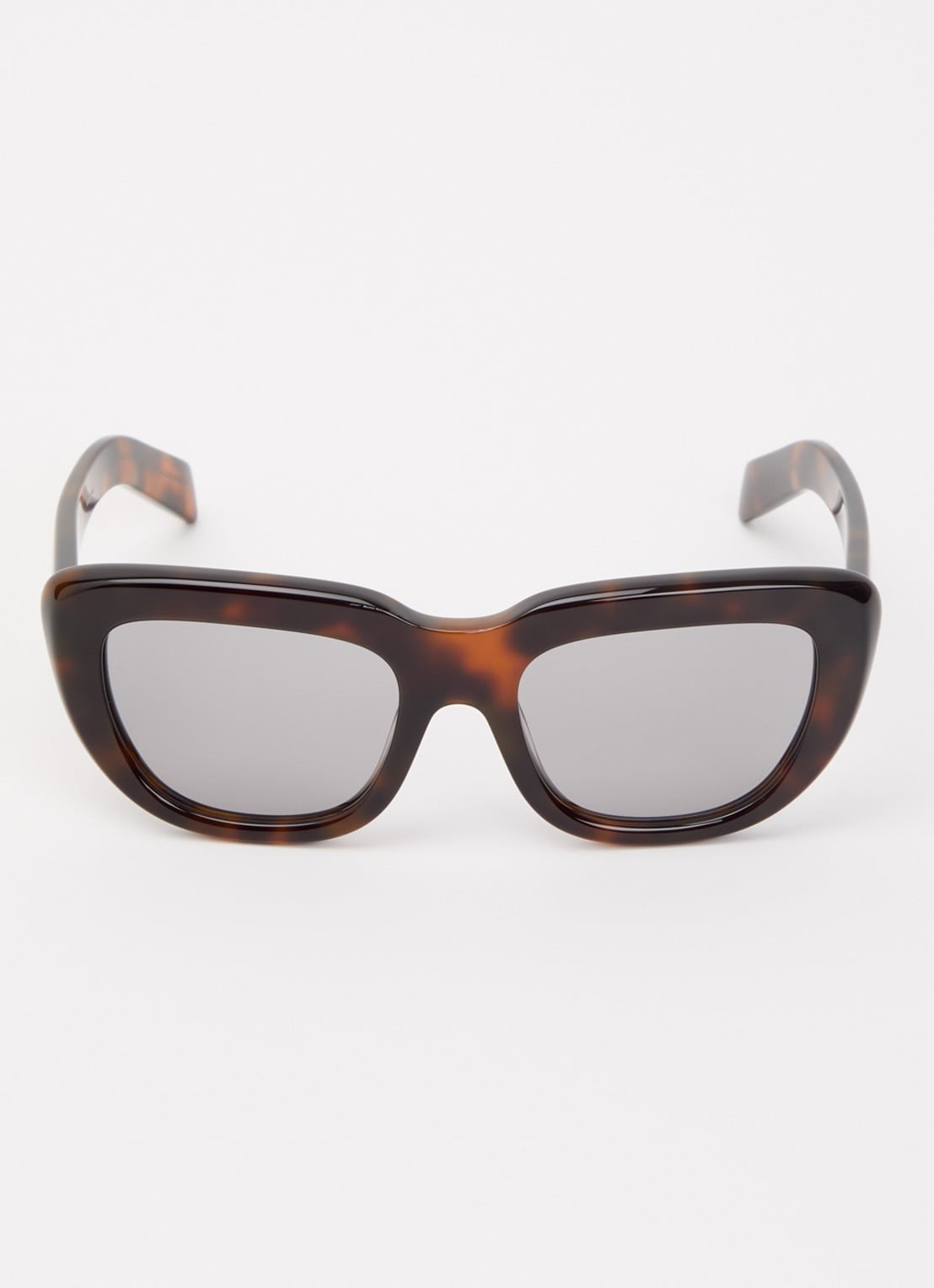 Prada Cat eye zonnebril PR D07SF - detail 2 donkerbruin