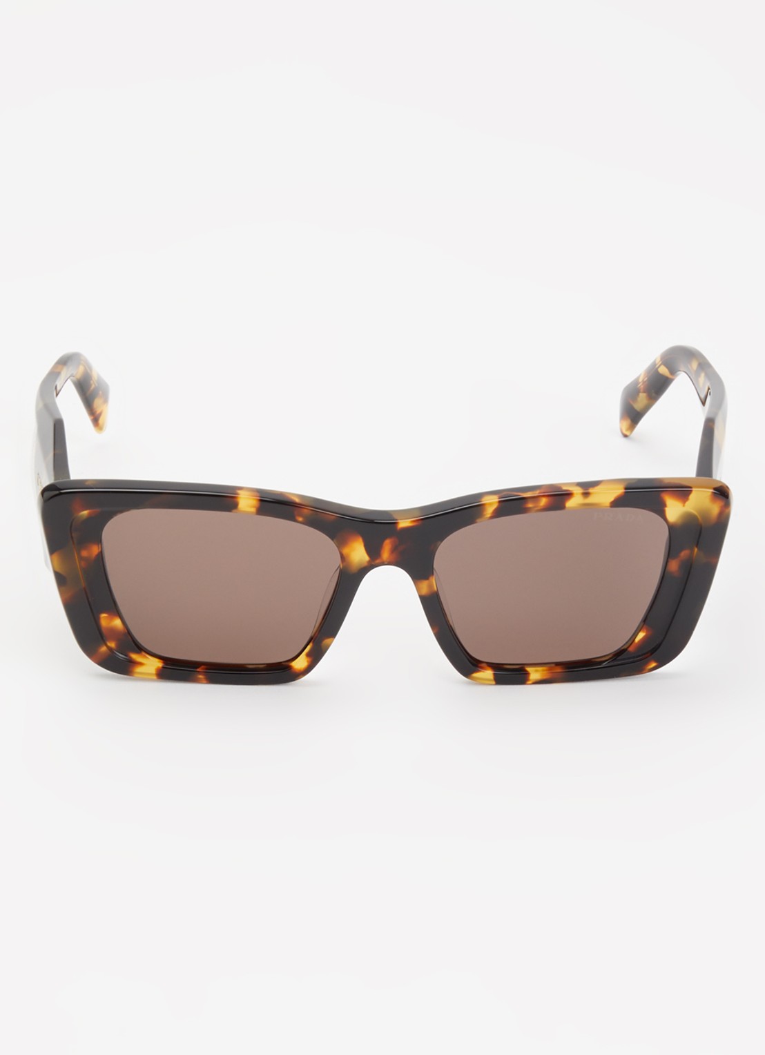 Prada Cat Eye zonnebril PR08YS - detail bruin