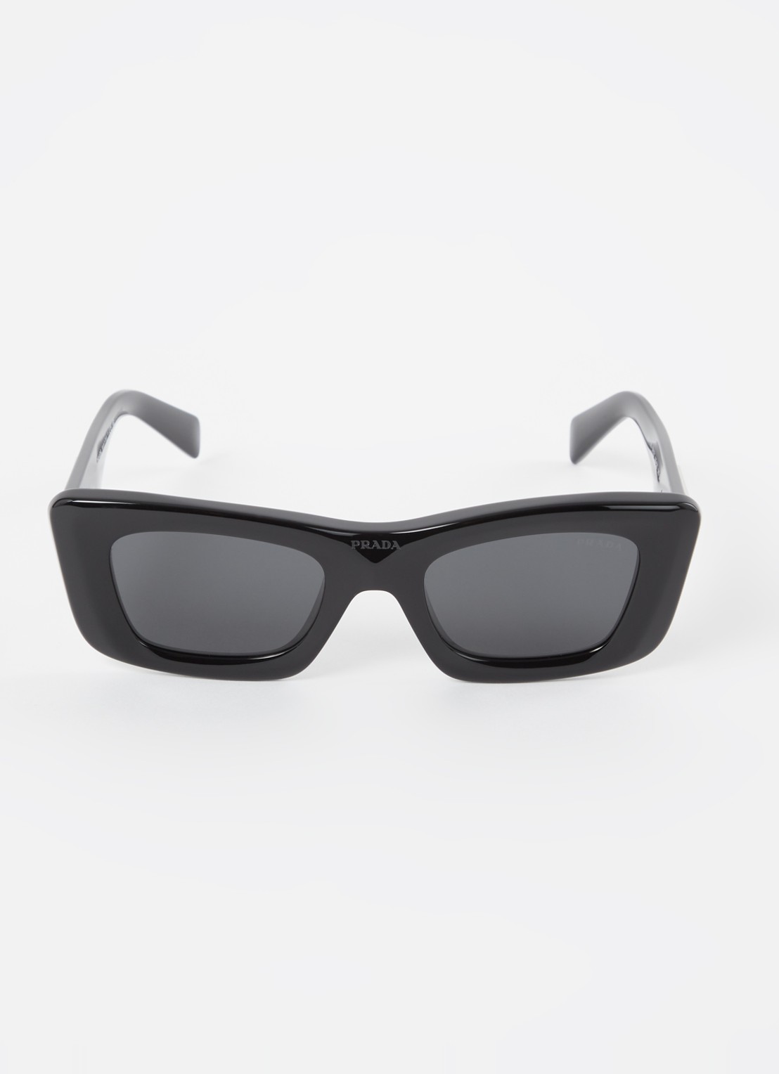 Prada Cat Eye zonnebril PR13ZS  - detail 3 zwart