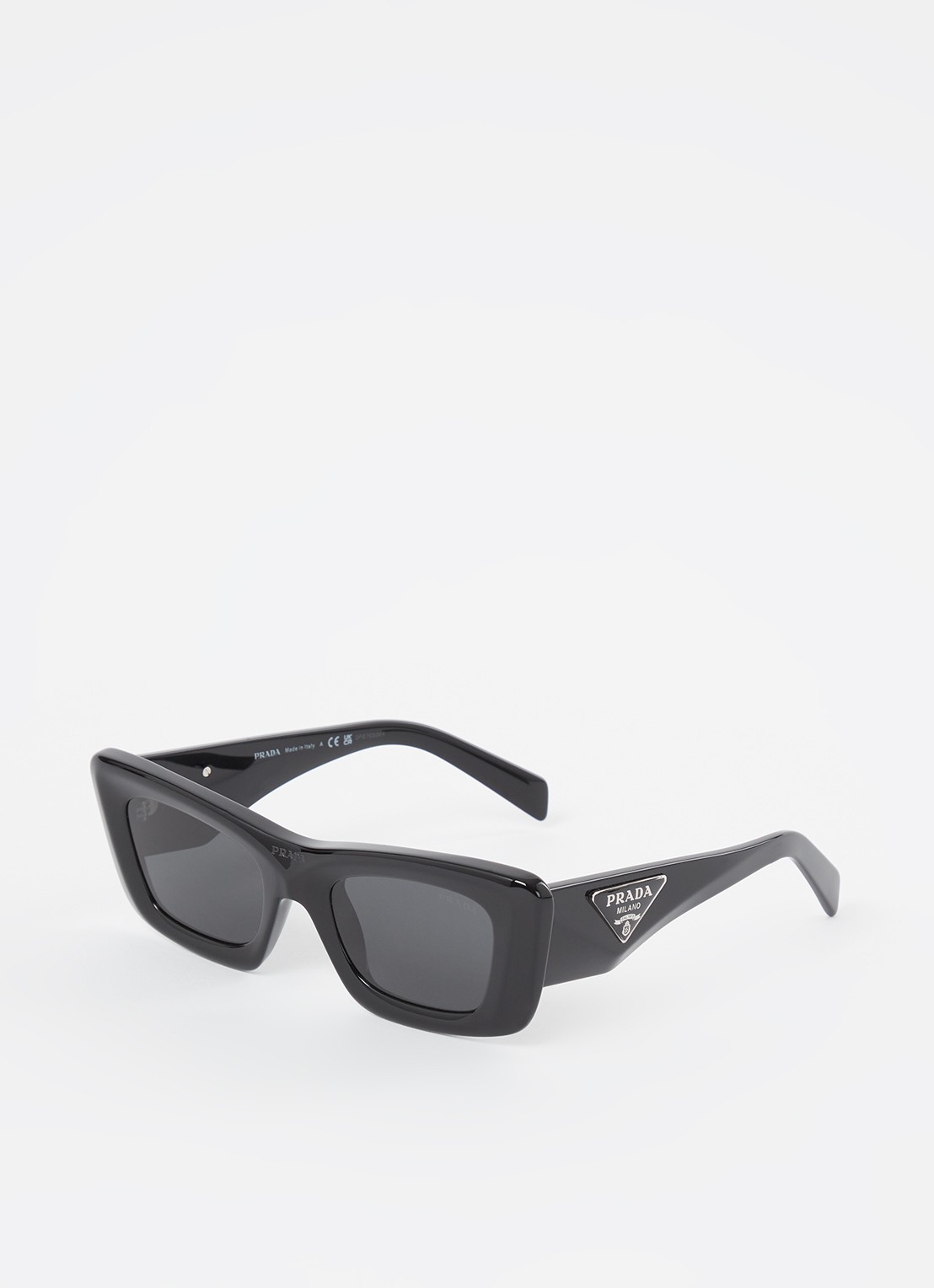 Prada Cat Eye zonnebril PR13ZS  - voorkant zwart