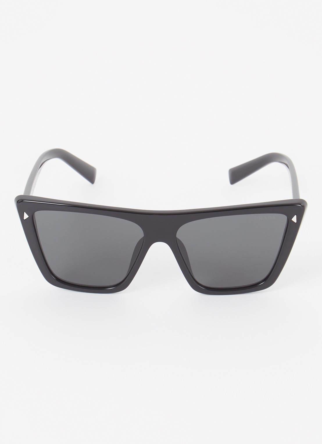 Prada Cat Eye zonnebril PR21ZS - detail zwart