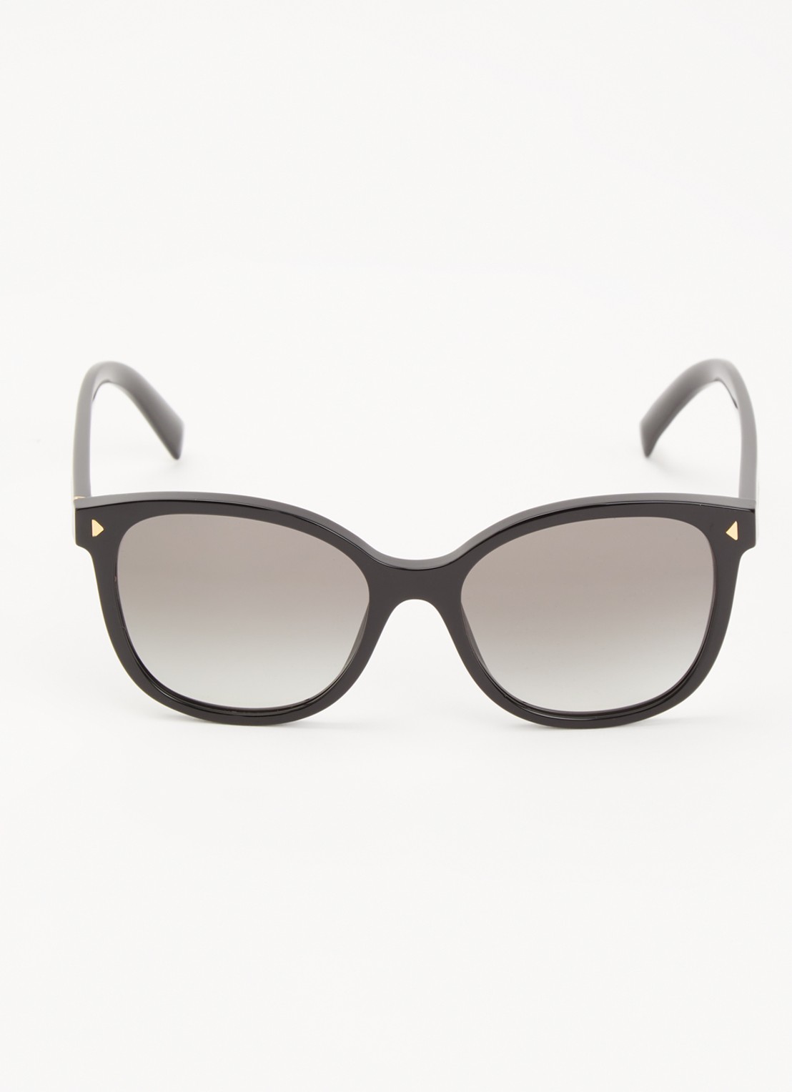 Prada Cat Eye zonnebril PR22ZS - detail 2 zwart