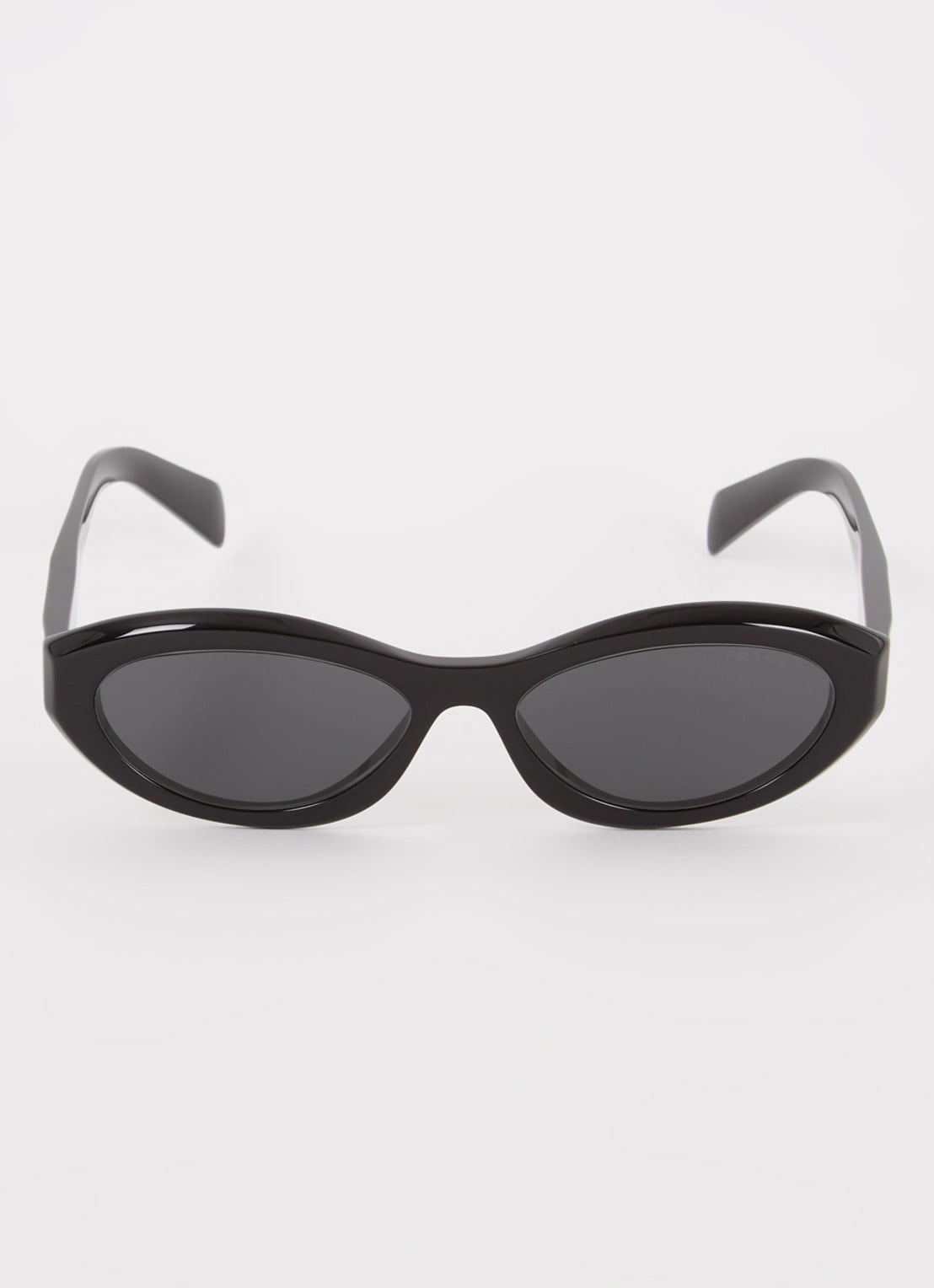 Prada Cat Eye zonnebril PR26ZS - detail 3 zwart