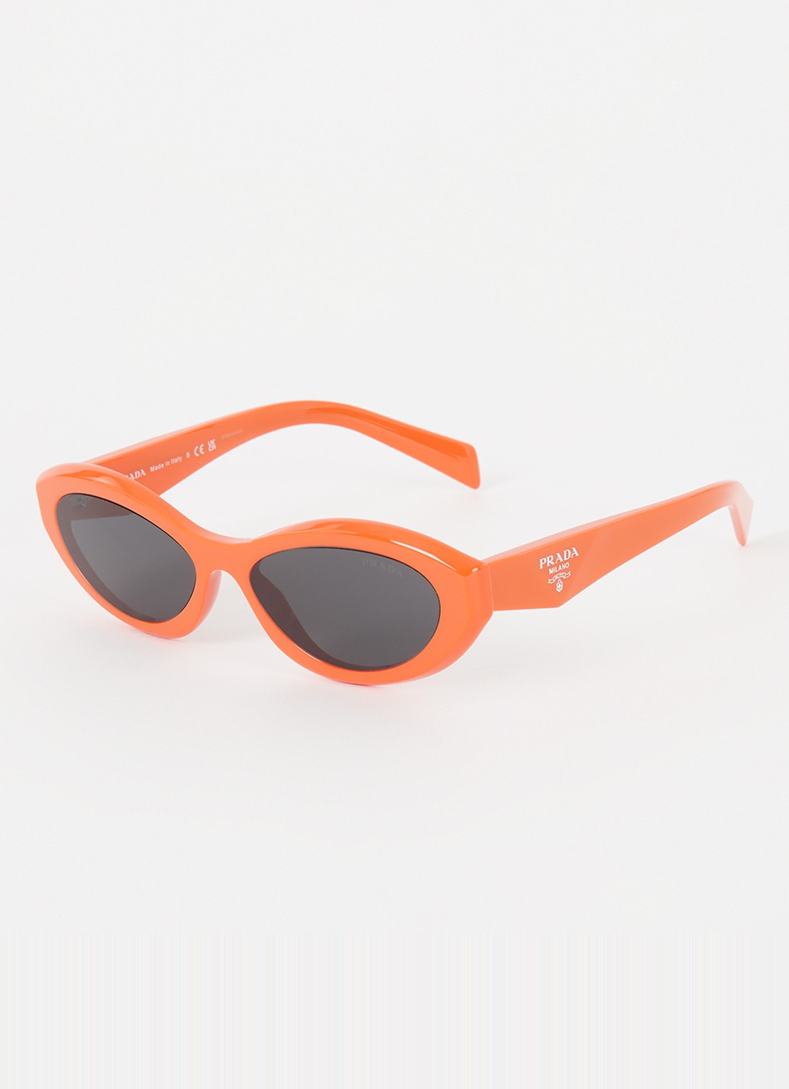 Prada Cat Eye zonnebril PR26ZS - voorkant oranje