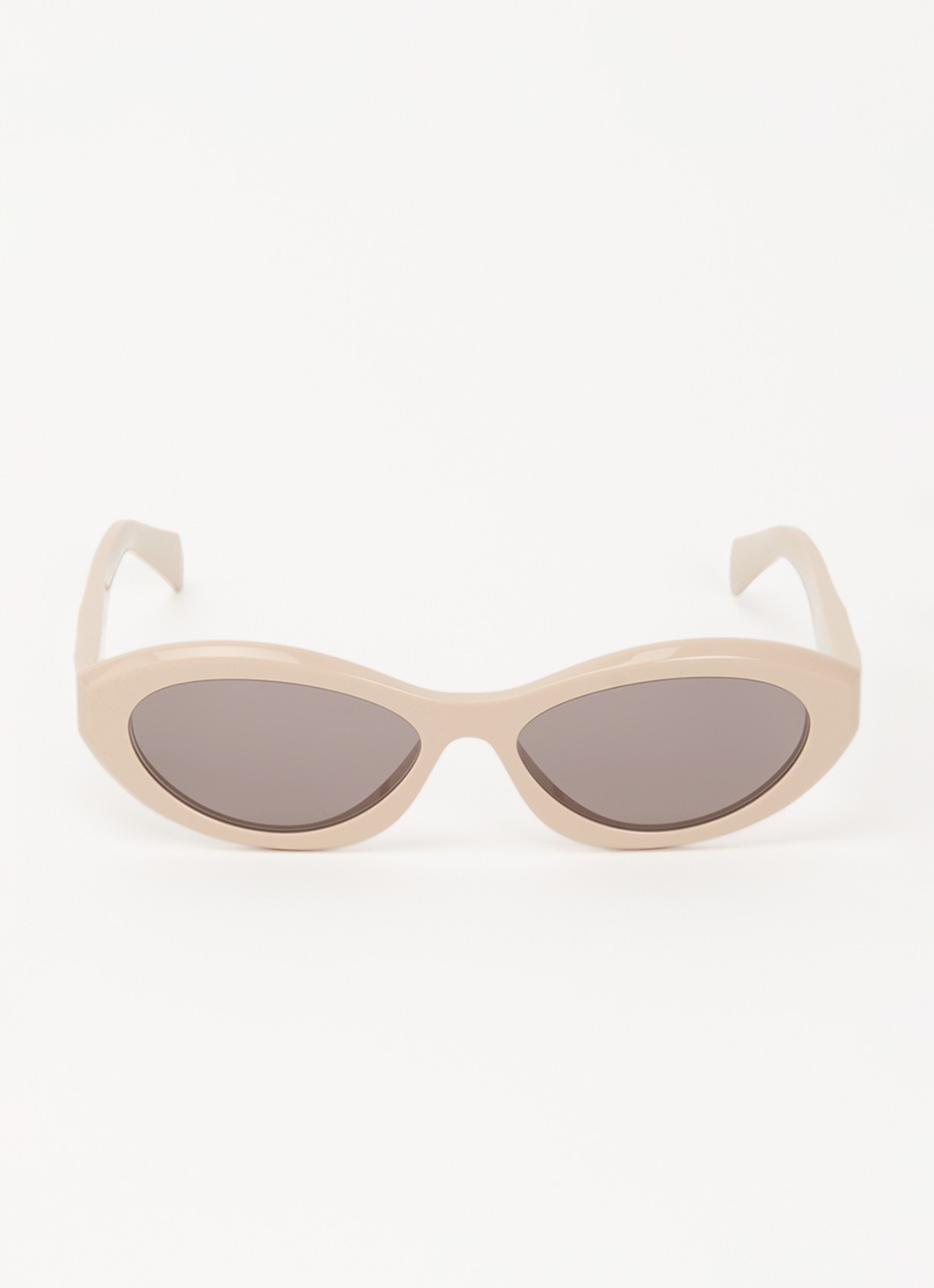 Prada Cat Eye zonnebril PR26ZS - detail 2 creme