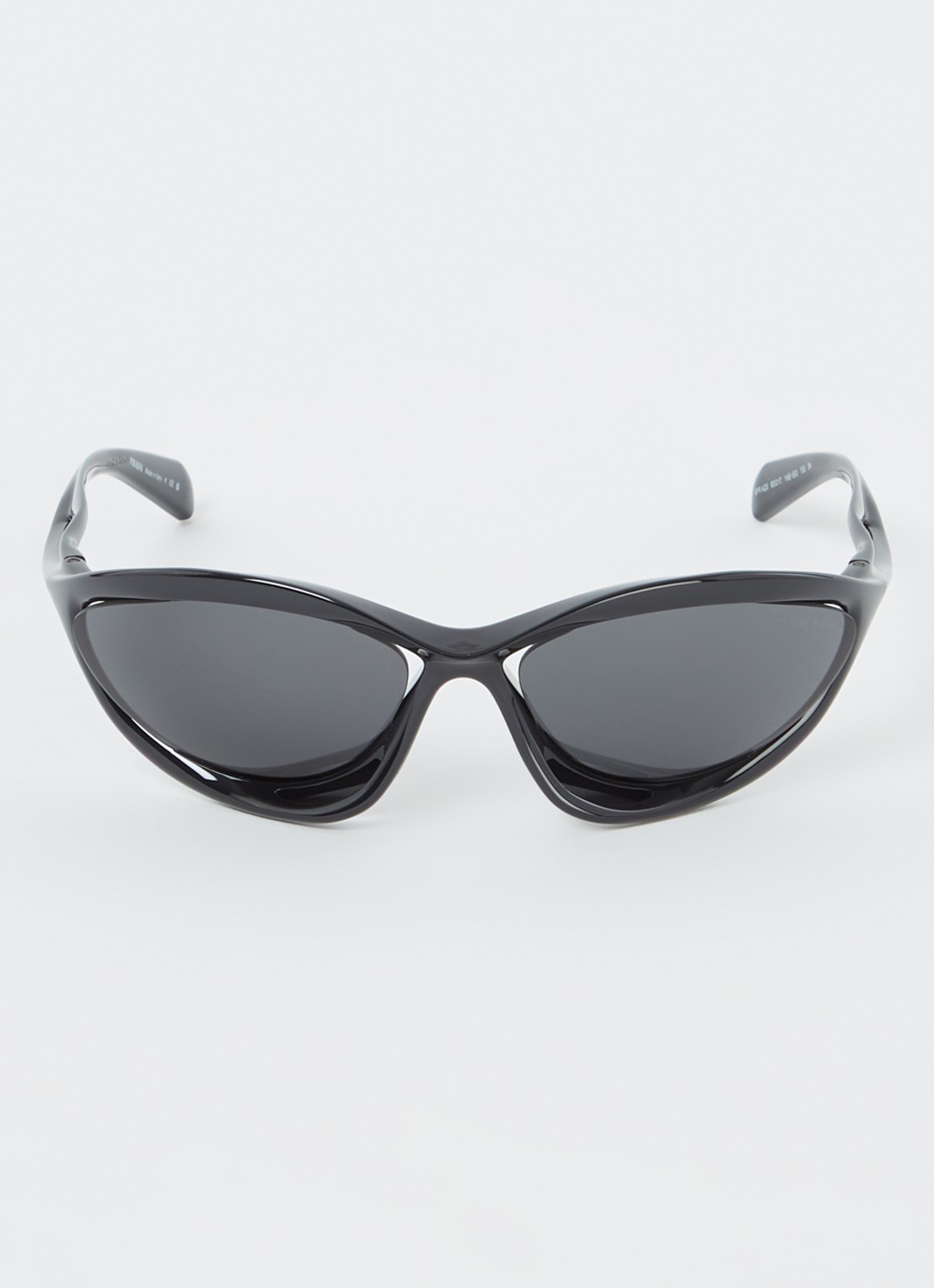 Prada Cat Eye zonnebril PRA23S - detail zwart