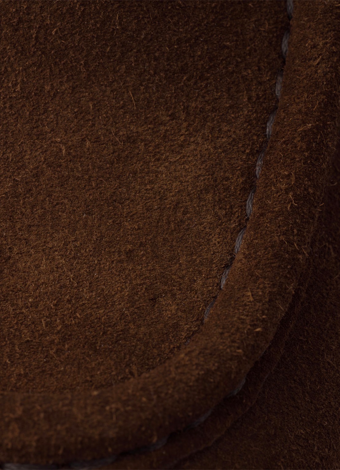 Prada Chocolate loafer van kalfssuède - detail 7 bruin