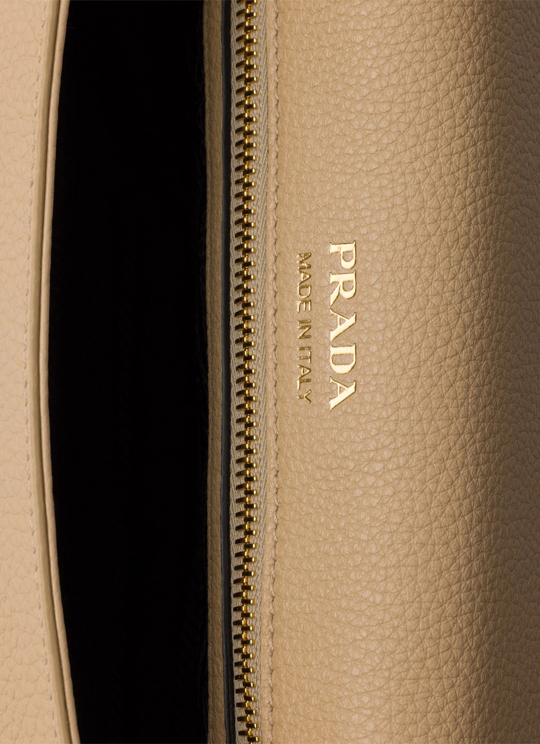 Prada Crossbodytas van kalfsleer - detail 6 beige