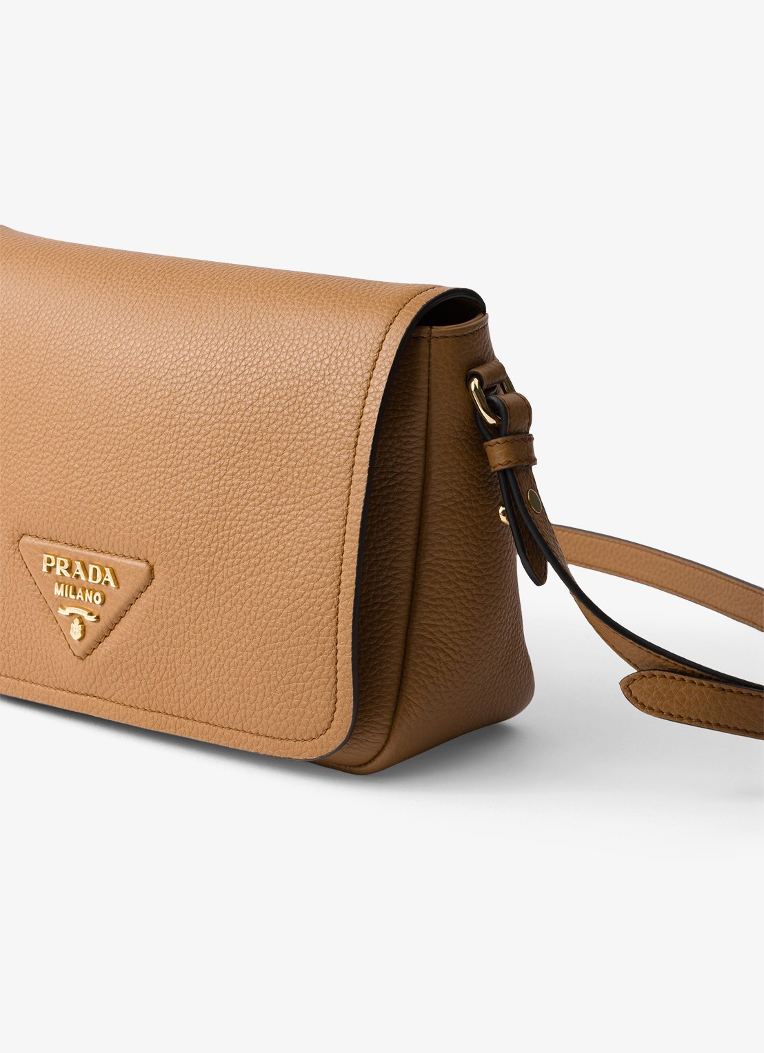 Prada Crossbodytas van kalfsleer - detail 2 camel