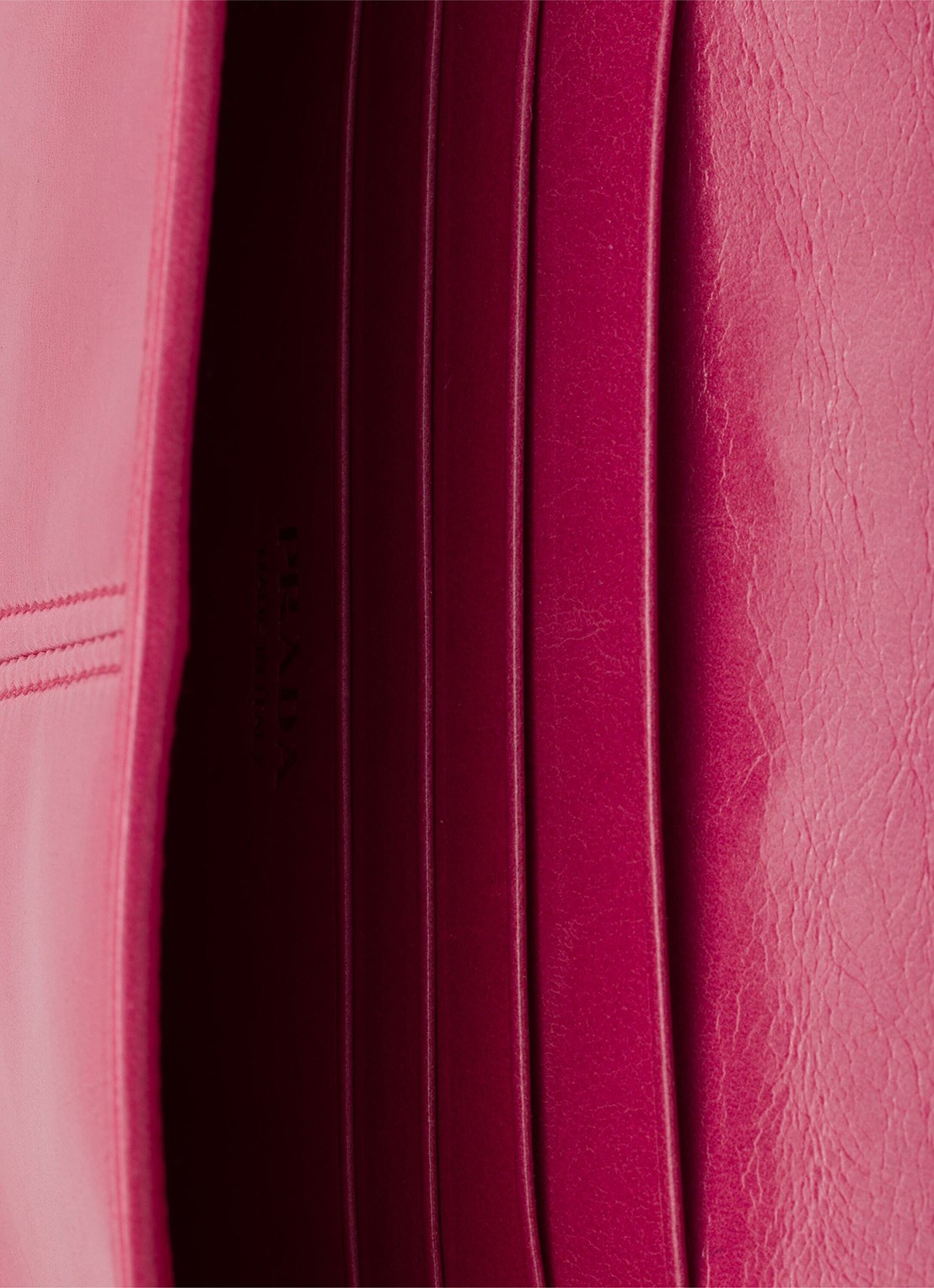 Prada Crossbodytas van kalfsleer - detail 3 roze