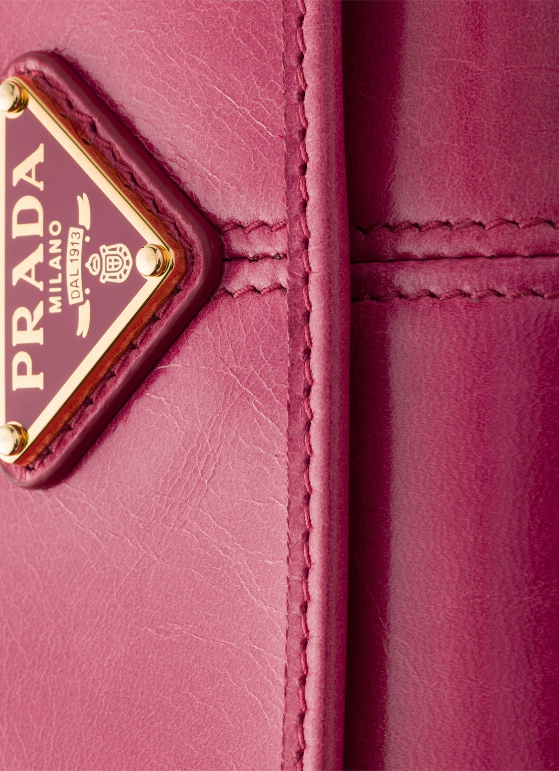 Prada Crossbodytas van kalfsleer - detail 4 roze