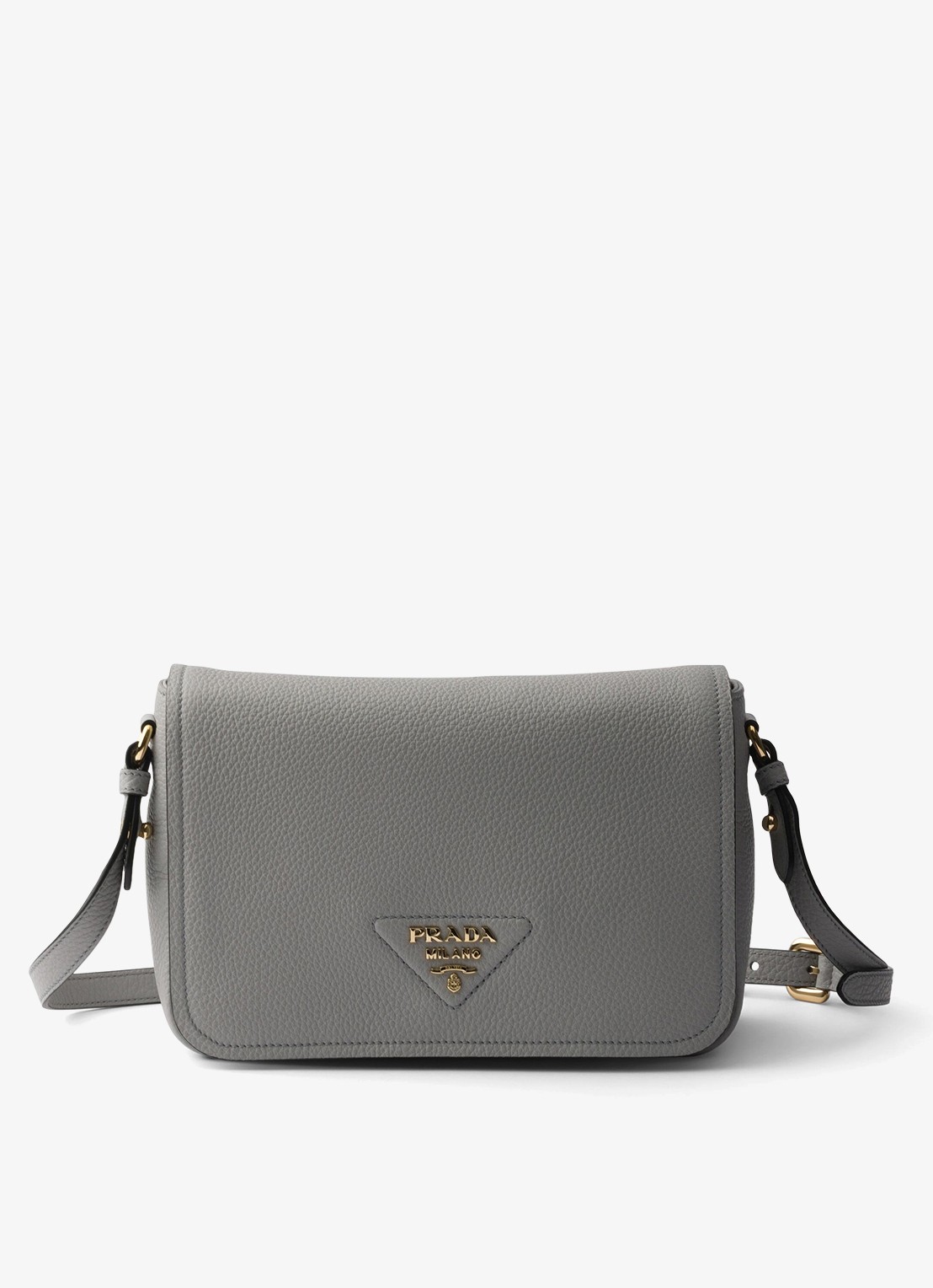 Prada Crossbodytas van kalfsleer - detail 3 grijs