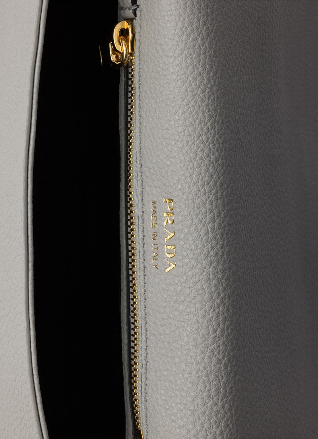 Prada Crossbodytas van kalfsleer - detail 4 grijs
