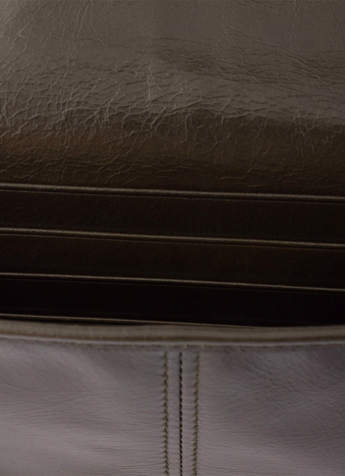Prada Crossbodytas van kalfsleer - detail 6 donkergroen